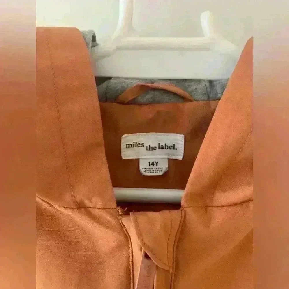 MILES THE LABEL Rusty  Ruffled Zip Up Jacket - Picture 5 of 7